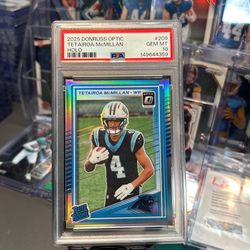 PSA 10- Tetairoa McMillan Optic Holo
