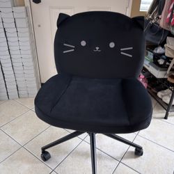 Brand New And Assembled Armless Office Desk Chair with Wheels