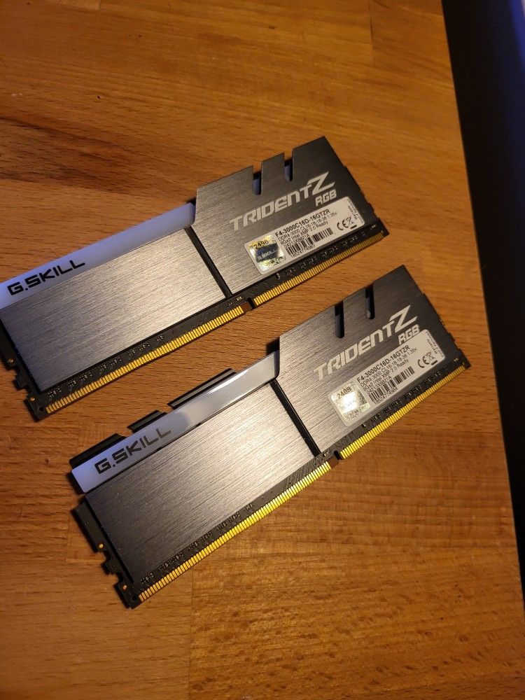 2x 8GB G.Skill Trident Z DDR4 RAM