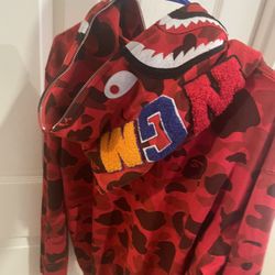 Red Bape Hoodie