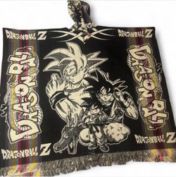 Dragon ball z goku alpaca adult anime style, dragon ball Z poncho