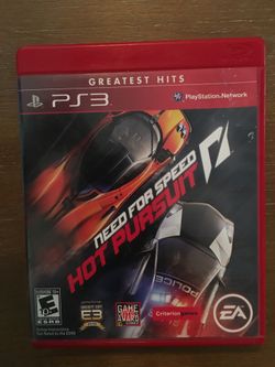 Sony PlayStation ps3 need for speed hot pursuit