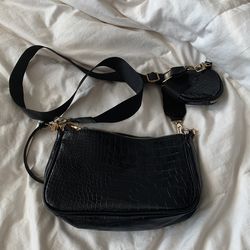 Black purse