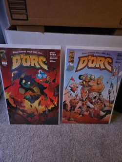 D'orc #1 and #2 (#1 is 3rd printing)