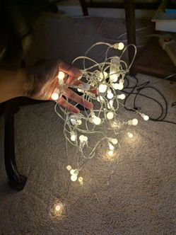 Warm White Globe String Lights