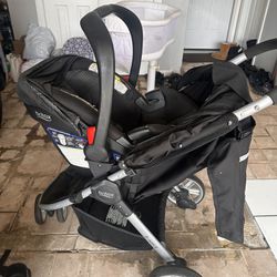 Stroller, Infant Car Seat & 2 Car Seat Bases 