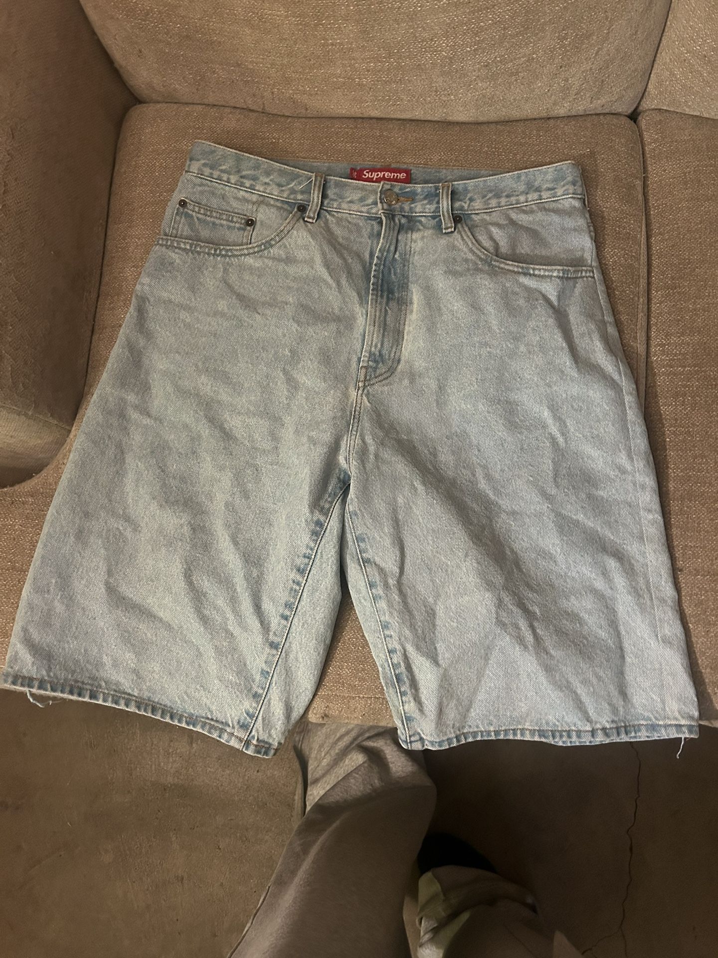 Supreme Jean Shorts 