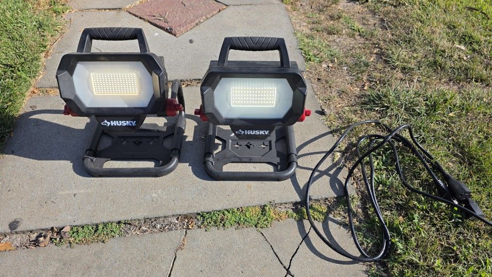 Husky Work Lights 6000 Lumens