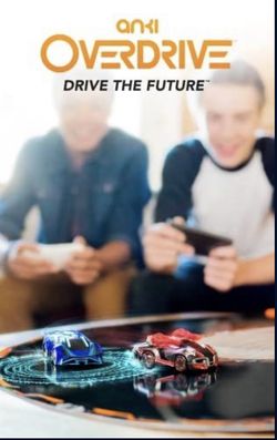 Anki OVERDRIVE Starter Kit ARTICIAL INTELLIGENCE plus: Corner kit + Bank Turn Kit + Extra Ground SHOCK car