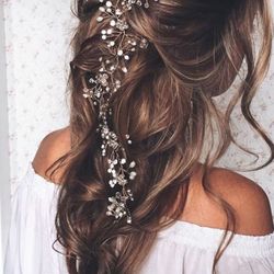 19” Bridal Hair Vine