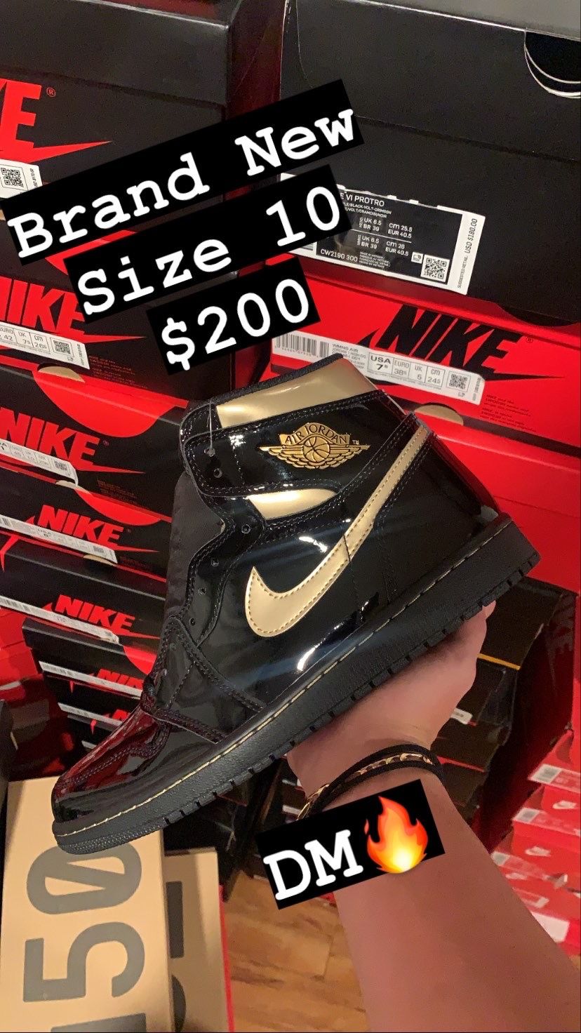 Jordan 1 ‘Metallic Gold’ Size 10,All Products : American Fashion Style Bags On Sale