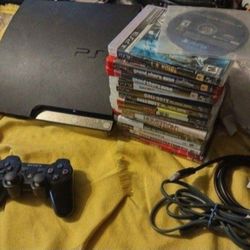PS3 15 Games One Controller Tested Works Amazing Will Not Separate 