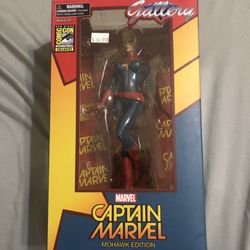 Captain Marvel Comic Book Statue