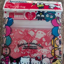 Hello Kitty Zip Locks $8.00