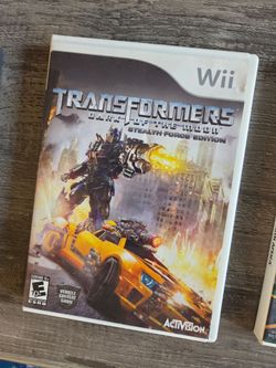 Transformers: Dark of the Moon Stealth Edition Wii