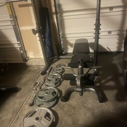 Weight Lifting Set 