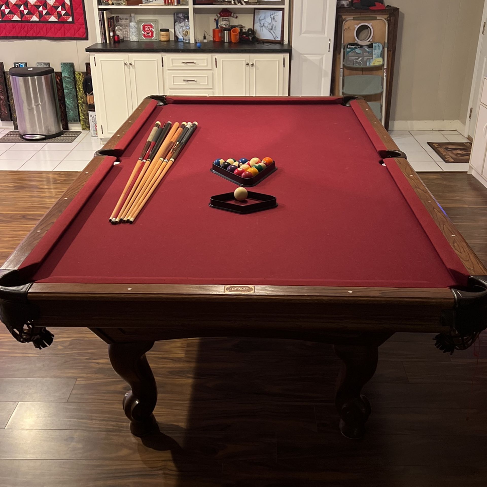 Pool Table Regulation 9 Foot **MUST GO PRICE** for Sale in Monroe, NC OfferUp
