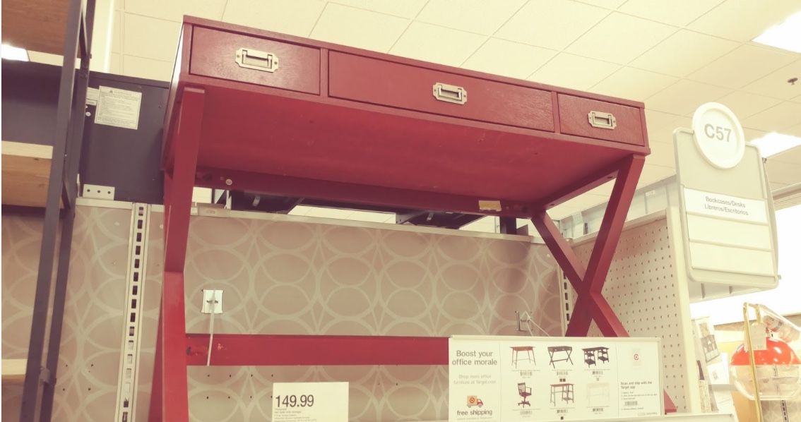 Red Desk