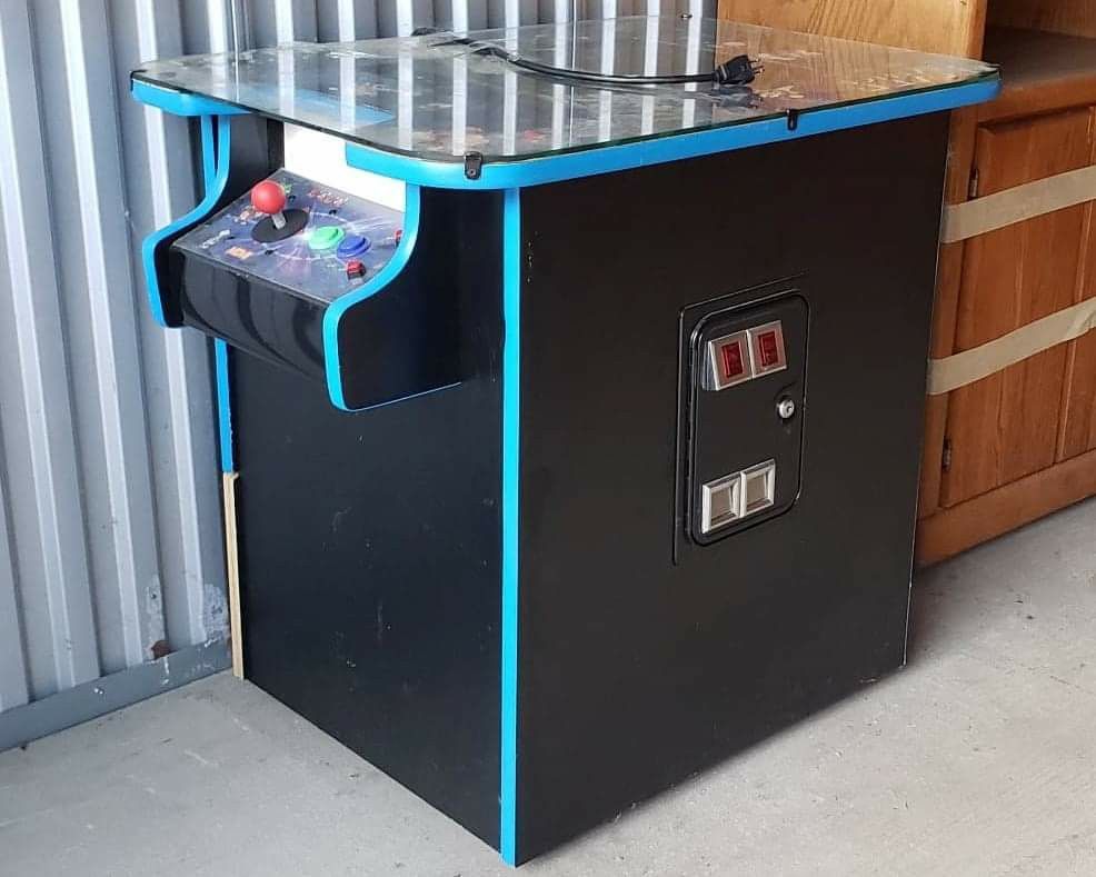 Commercial Grade 60 Games in 1 Arcade Cocktail Table Sit Down (Top 80s Video Games)