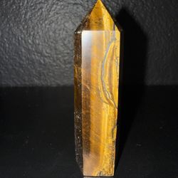 Tigers Eye Crystal Tower 