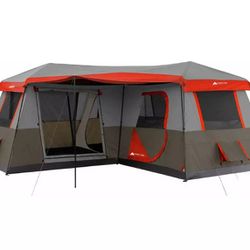Ozark Trails 16 Ft X 16 FT 3 Room Cabin Tent