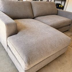Soft Gray Sofa Couch 
