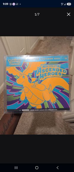 Ascended heroes sealed etb $155