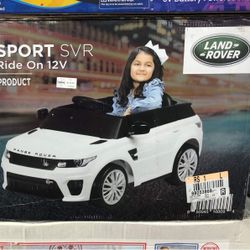 12 Volt Land Rover Ride On 