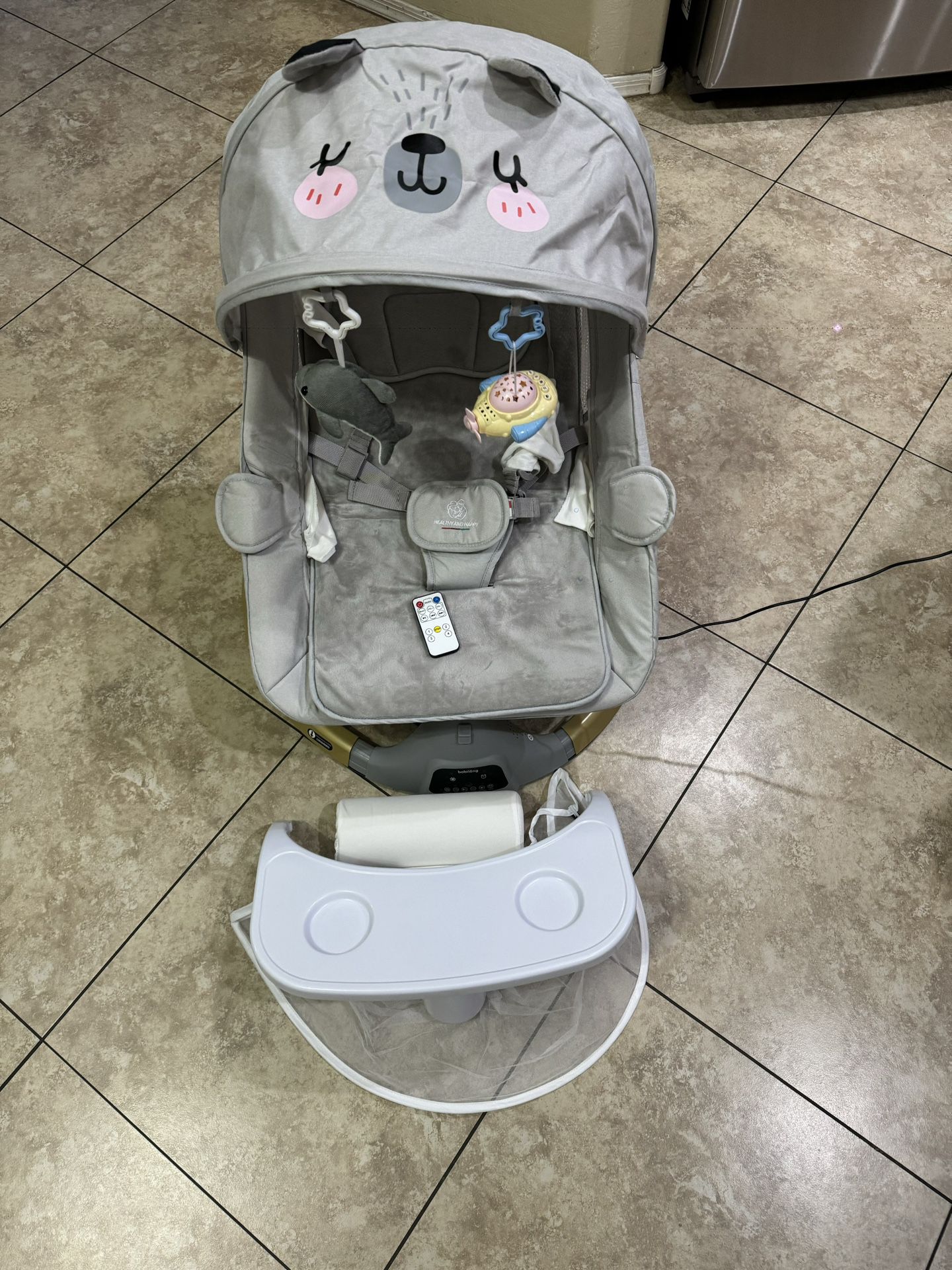 baby swing with remote control