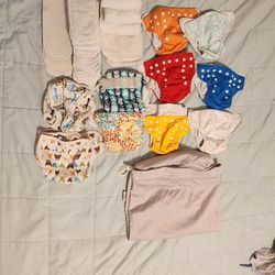 Newborn Cloth Diapers Lot of 10