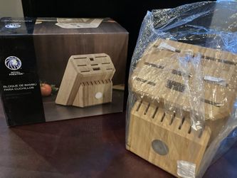 Royal Prestige Bamboo Knife Block 