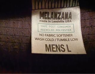 Men’s Melanzana hoodie size Large