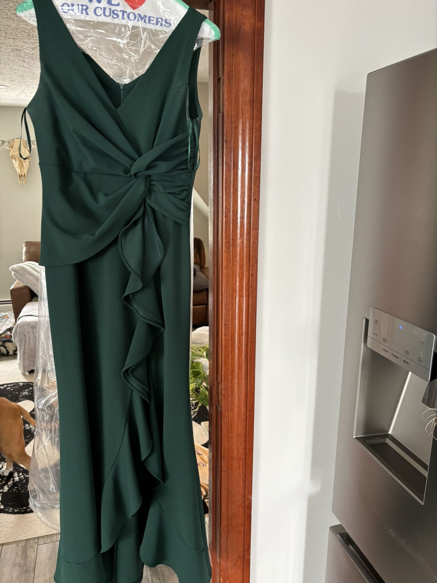 Emerald Green Dress