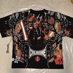 Civil Regime x Star Wars Wyyrlok Shirt - Size XL