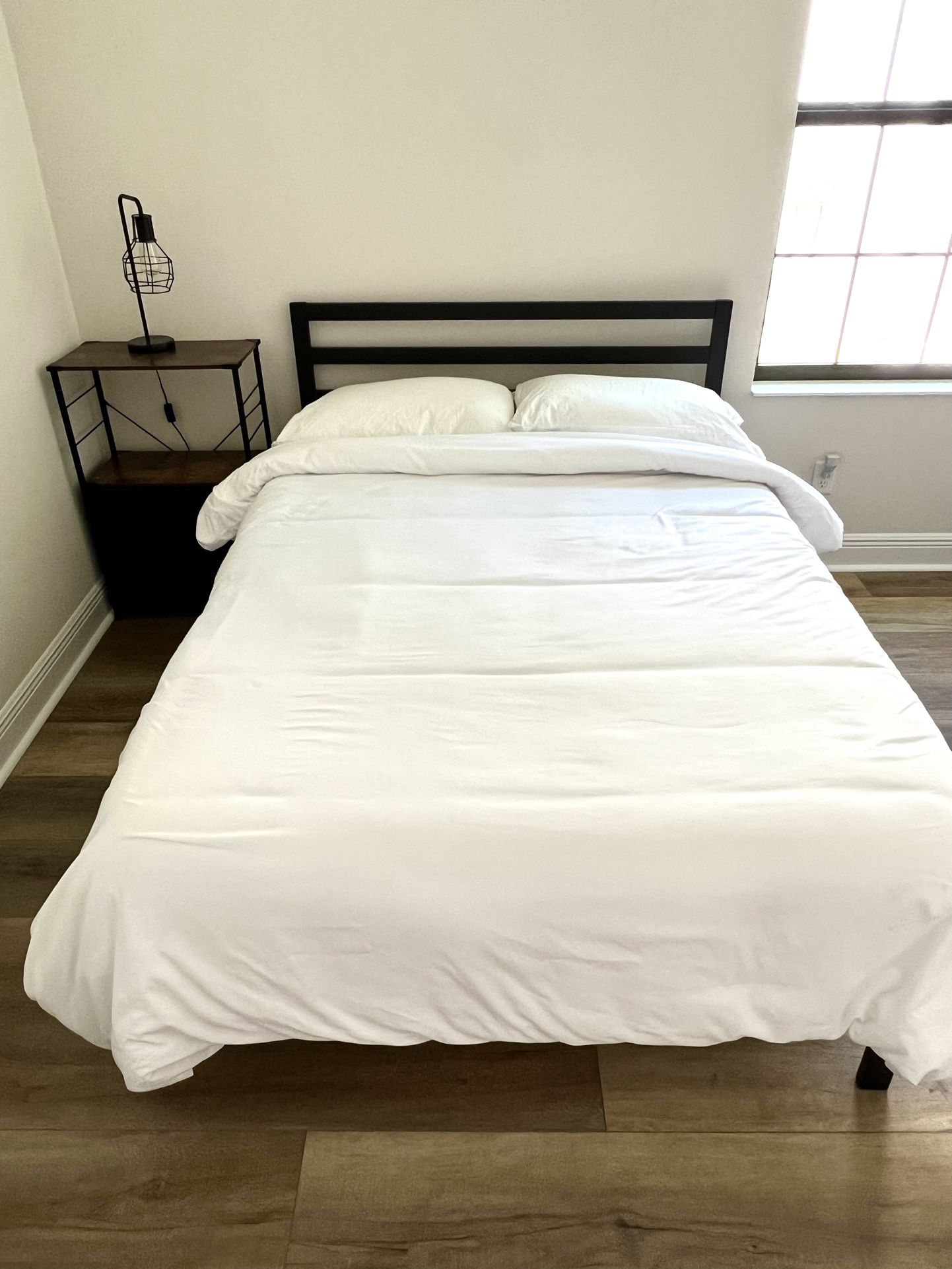 FULL SIZED BEDROOM SET WITH MATTRESS