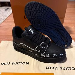 Black Monogram Sneaker 
