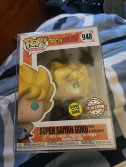 Funko Pop Dragon Ball Z Number 948 Glow In The Dark Special Edition