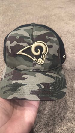 LA Rams Camo Snapback Hat