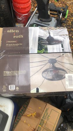 Allen And Roth 20 Inch Portable Fan