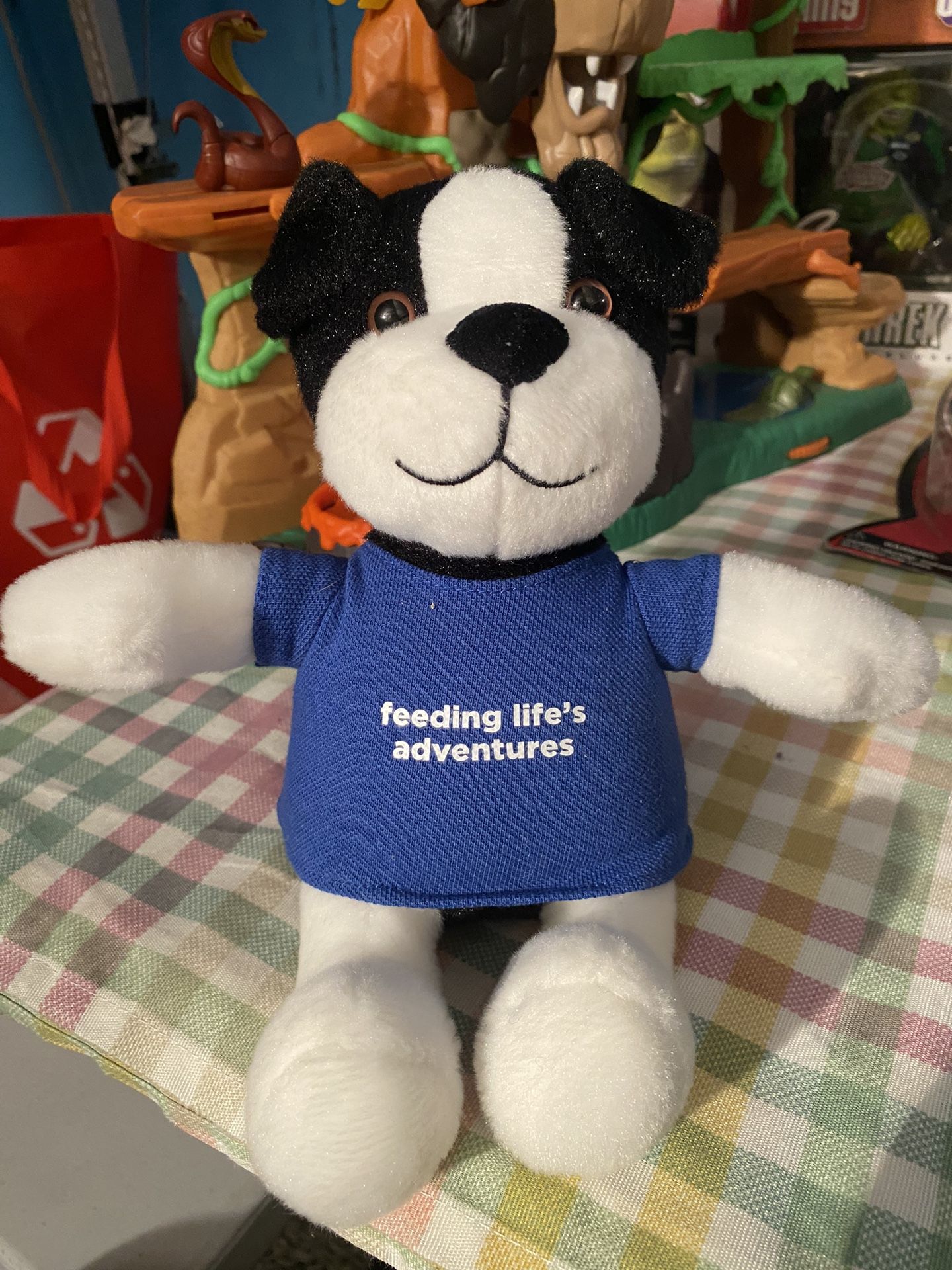 Boston terrier stuffed animal! Science Did That ! Feeding Life’s Adventure