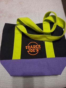 Trader joes Halloween color bag