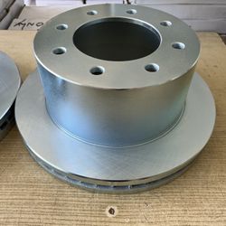 Chevy Silverado 3500, 11-19 Rear Rotors Heavy Duty Pads