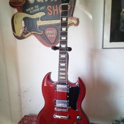 Gibson Authentic Guitar Angus Young Guitarist For Acdc Band Exclusive 