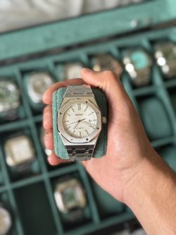 Seiko Mod: White Royal Oak