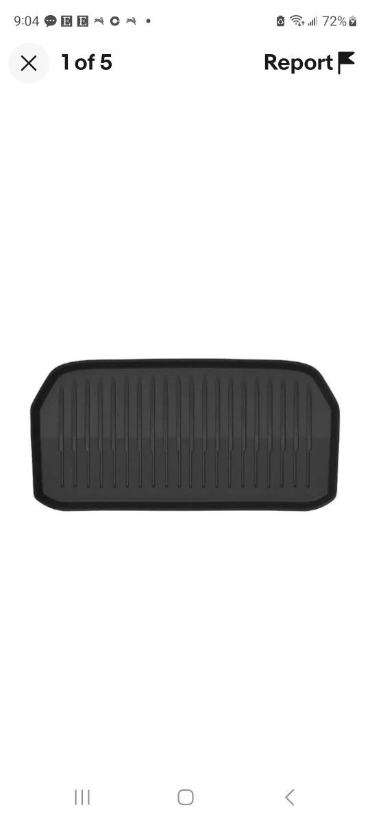 Tesla Model 3 2017-2023 Lower Trunk Mat WaterProof 3D Nano Pattern