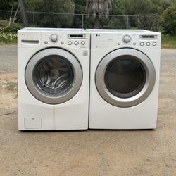 LG Washer And Gas Dryer 