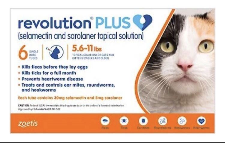 Revolution For Cats Flea & Other parasites