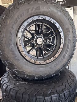 Bendo un set de Rines Nuevos con llantas usadas Para Toyota Tacoma chevy Silverado