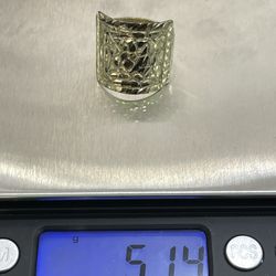 10k Gold Nugget Ring
