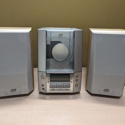 CD Player with FM/AM radio and compact tape player